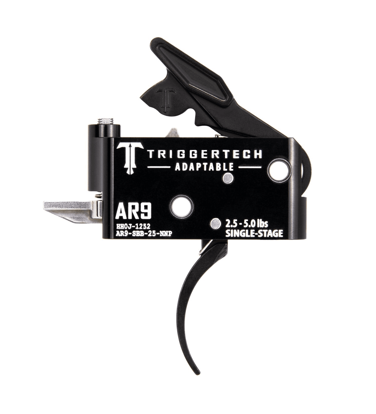 Trigger Tech AR9 Single-Stage Adaptable Trigger True Zero-Creep Break Short Overtravel
