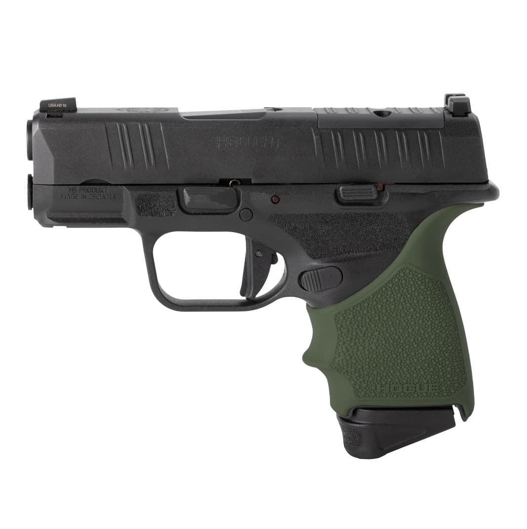 Hogue Springfield Armory Hellcat Handall Beavertail Grip Sleeve OD Green