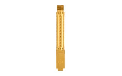 Ballistic Advantage Glock 19 Threaded Fluted Gold Barrel