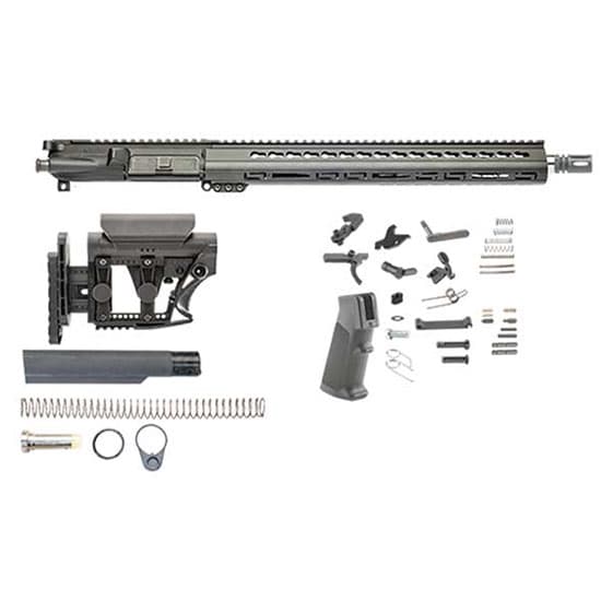 Luth-Ar Rifle Kit Bull 16 W Adjustable Stock AR Build Upper Handguard