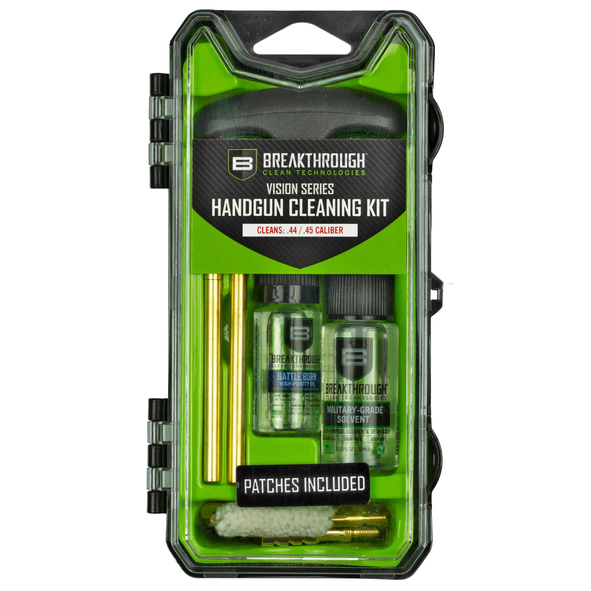 Breakthrough Clean Technologies Vision Series Pistol Cleaning Kit .44/.45 Cal