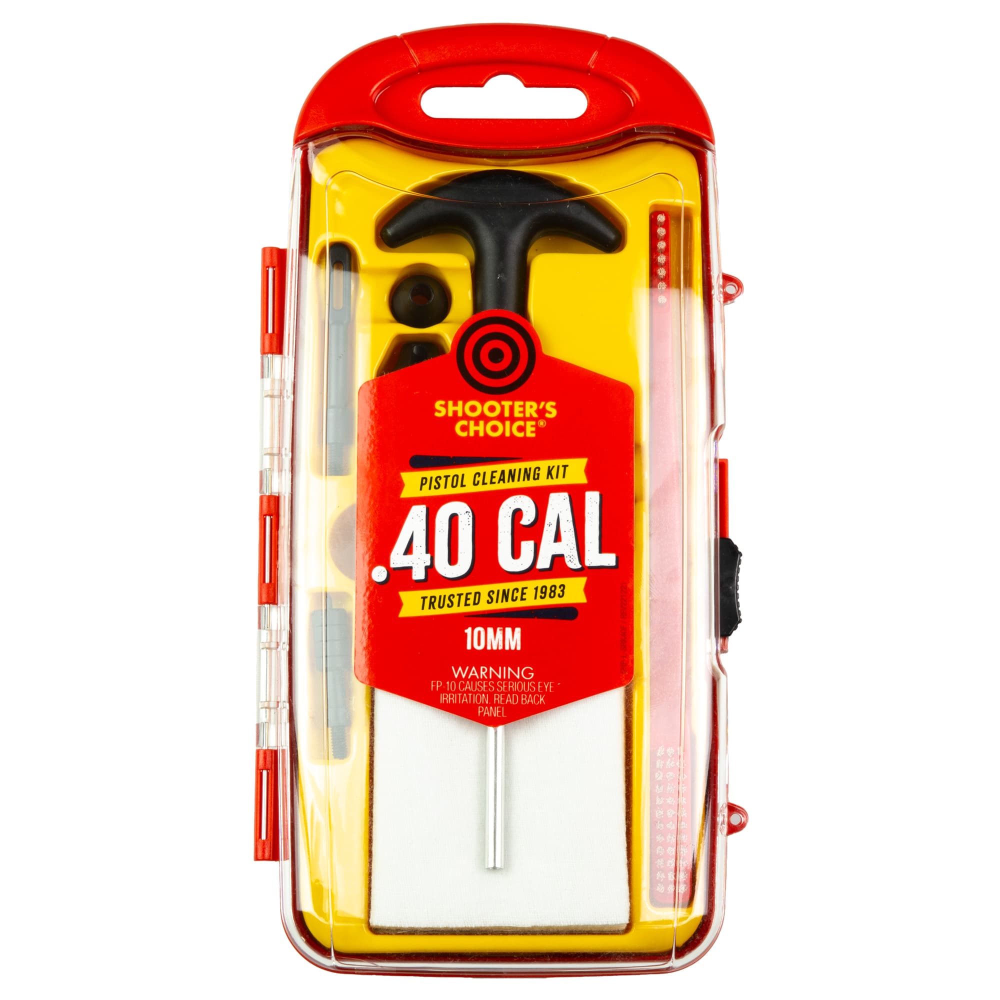 Shooters Choice .40 Cal Handgun Cleaning Kit with Aluminum Rod