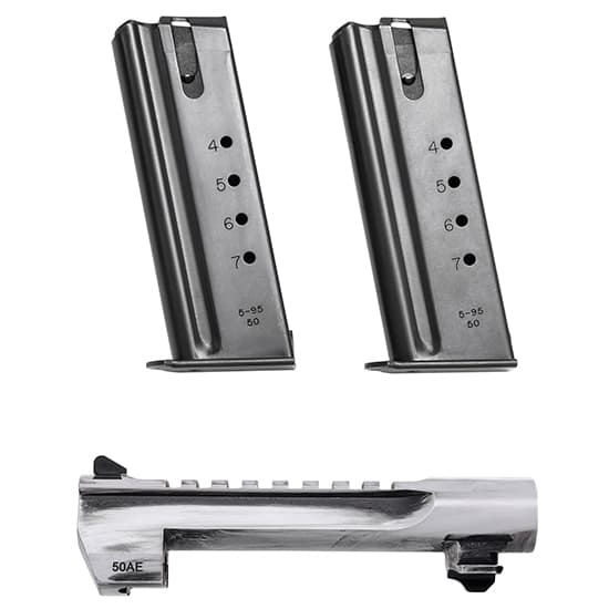 Magnum Research Mkxix 50ae Conversion Kit 6 Inch Barrel for Desert Eagle Two Magazines