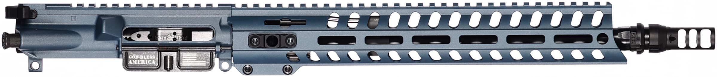 Patriot Ordnance Factory Wonder 13.75 300 Blue Titanium Mid Length Upper