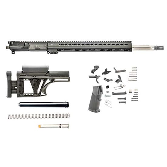 Luth-Ar Rifle Kit Bull 20 With Fixed Stock AR Build 223 Rem 1 9 Twist