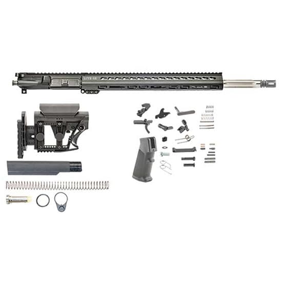 Luth-Ar Rifle Kit Bull 20 W Adj Stock AR Upper and Lower Parts Kit
