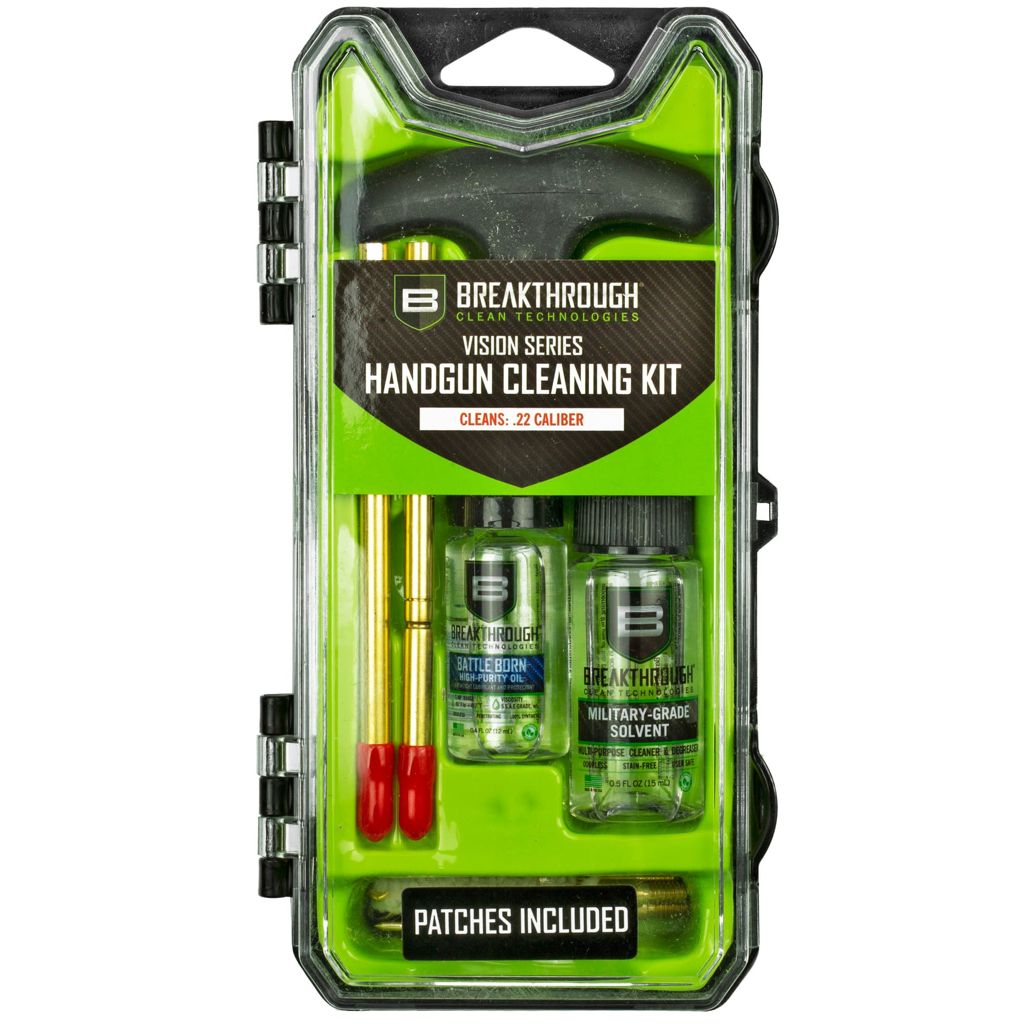 Breakthrough Clean Technologies Vision Series Pistol Cleaning Kit .22 Cal