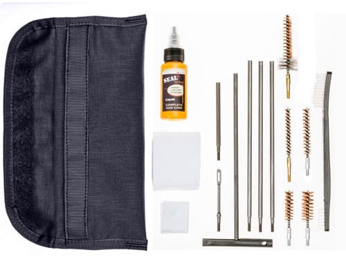 TacShield Universal GI Field 13 Piece Clean Kit w/Seal 1 CLP Plus Black