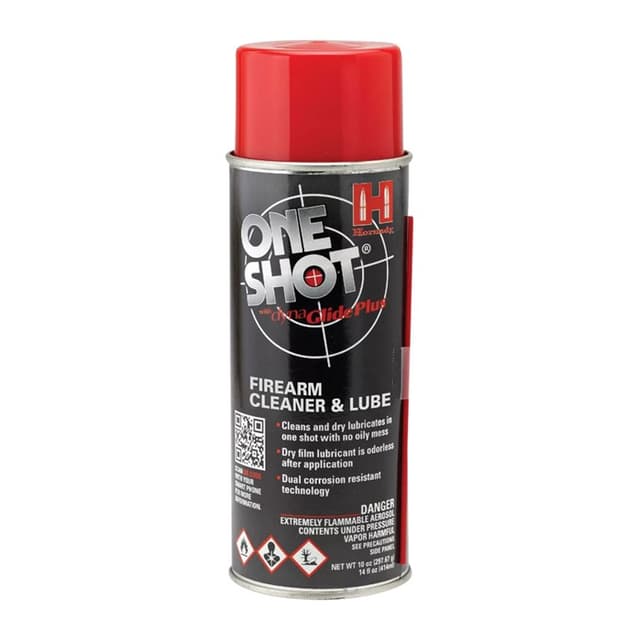 Hornady 99901 One Shot Gun Cleaner & Lube Against Corrosion & Lubricates 10 oz Aerosol