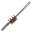KleenBore A192PH Patch Holder Brush  .44/ .45 Cal Handgun 8-32" Thread Phosphor Bronze Bristles                                                                                                         