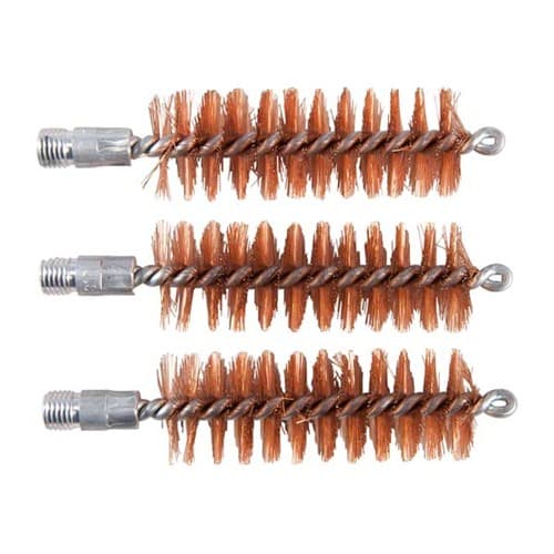 12 GAUGE BRONZE CHAMBER BRUSH 5/16''-27 THREAD 3 PACK
