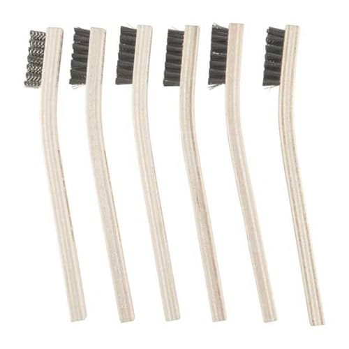 STAINLESS STEEL CRIMPED WIRE BRUSH 6/PACK