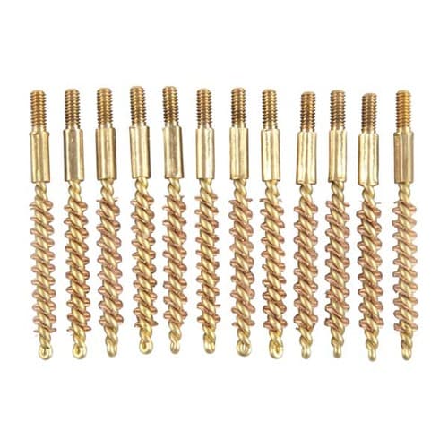 17CAL ''SPECIAL LINE'' BRASS RIFLE/PISTOL BRUSH 5-40TPI 12PK
