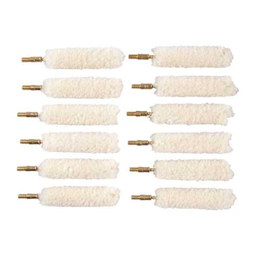 44-45 CALIBER WOOL BORE MOP 12 PACK