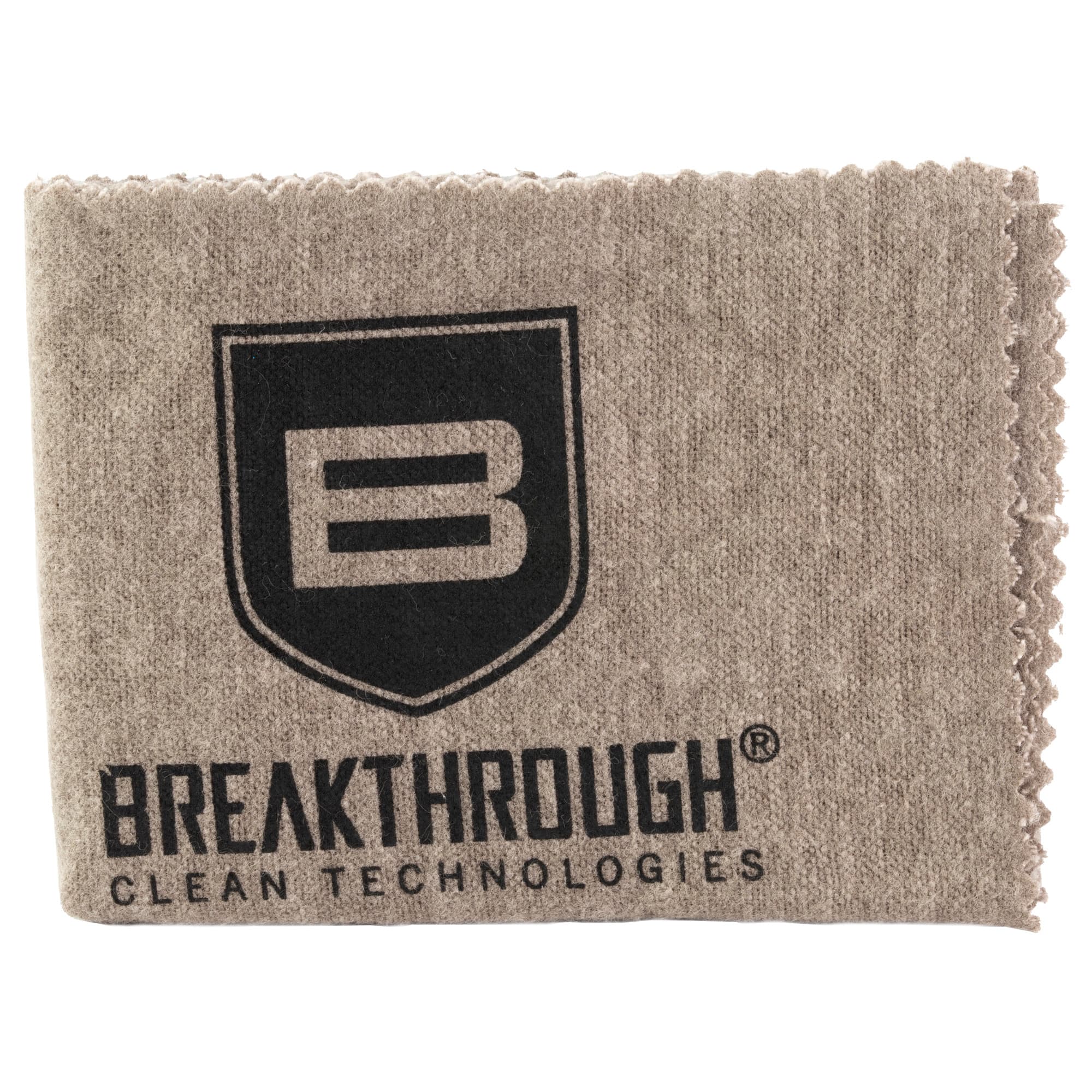 Breakthrough Clean Technologies Weather-Proof Cotton Silicon Gun Cloth 14" x 12" Grey