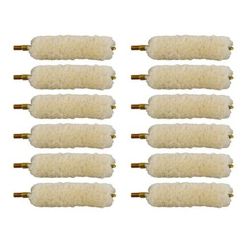 50 CALIBER WOOL BORE MOP 12 PACK