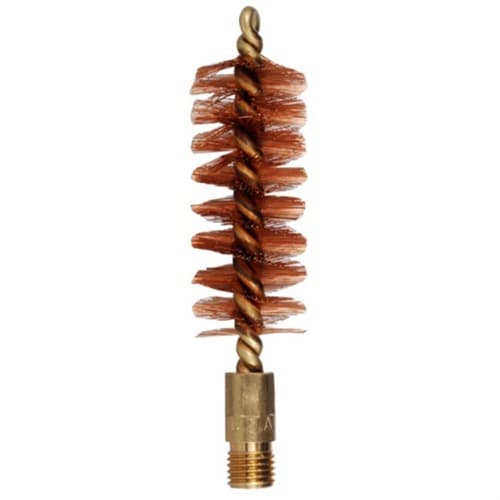 Pro-Shot 20S Bore Brush  20 Gauge Shotgun #5/16-27 Thread Bronze Bristles Looped Tip Brass Core