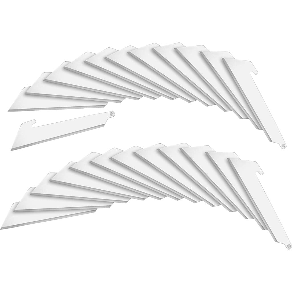 Outdoor Edge RazorSafe Replacement Blades 3 in. Utility Blade 24 pk.