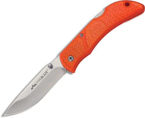 Outdoor Edge TrailBlaze Knife 3.3 in. Orange