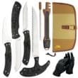 Browning Primal Knife Combo 6 pc. Skinner/Caper/Gut Tool/Bone Saw