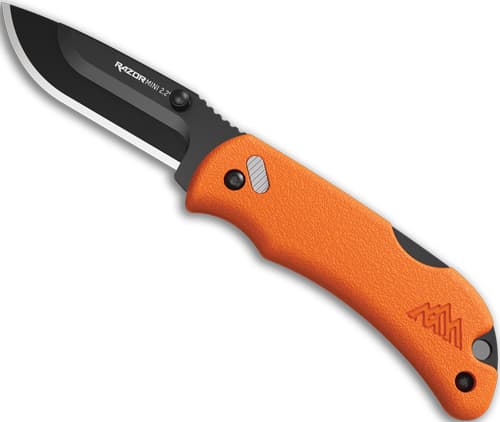 Outdoor Edge RazorMini Knife Orange 2.2 in.