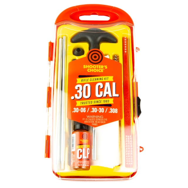 Shooters Choice .30 Cal Rifle Cleaning Kit with Aluminum Rod