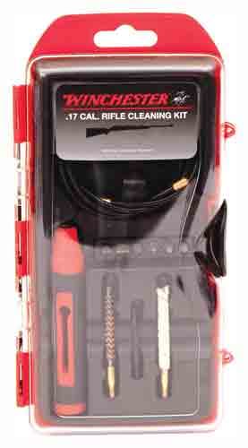 Winchester .17 Rifle 12 Piece Cleaning Kit with Multi Function Handle and Flex Cable