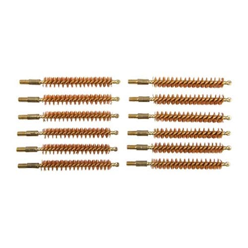 8MM 8-32M BRONZE BRUSHES 12 PACK