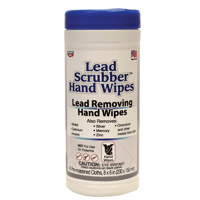 Birchwood Casey 32440 Lead Scrubber  8" x 6" Wipes 40 Per Pkg