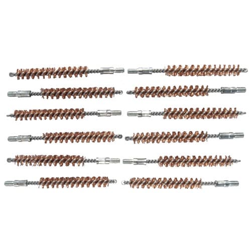 30 CALIBER DOUBLE-TUFF BRONZE RIFLE BRUSH 12 PACK
