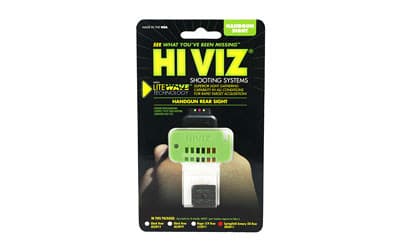 Hiviz Spgfld Xd/xdm Interchange Pipe Litewave Rear Sight for XD XD-M Pistols
