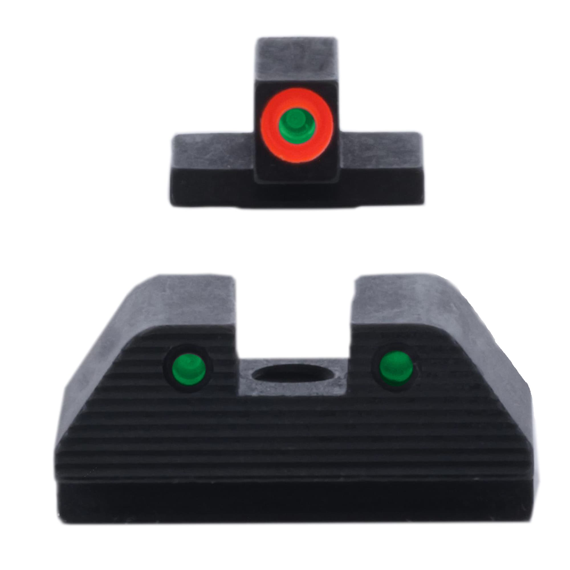 AmeriGlo Trooper SW M&P CORE/M2.0 Green Front Orange Outline Night Sight