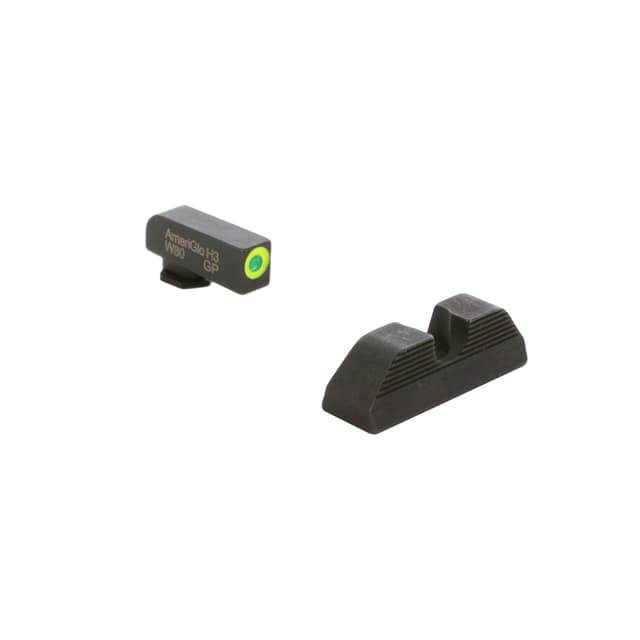 AmeriGlo Protector Night Sight Glock Gen 5 9mm/.40 Green Front Black Rear Matte