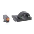 AmeriGlo Ghost Ring Night Sight Glock 17 19 26 Orange Outline Green Tritium
