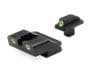Meprolight Night Sights Colt 1911 Govt Commander Fixed Green Front Green Rear