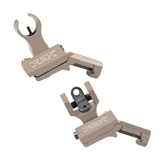 Troy Flat Dark Earth HK Front Offset BattleSight 45 Degree for Picatinny