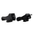XS Sights XS SightXTI2 DXT 45 Degree Offset BUIS for Optic Ready AR-15 Tritium Front V-Notch Rear