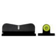 Xs Sights Dxw2 Big Dot Sight Yellow for S&w M&p Shield