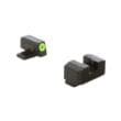 AmeriGlo Green Tritium LumiGreen Outline Front Sight Serrated Rear Hellcat OSP