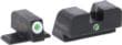 AmeriGlo Green Tritium Outline White Green Dot for Sig #8 Height Sights