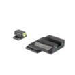 AmeriGlo Trooper Tritium Sights for S&W M&P Shield LumiGreen Front Green Rear