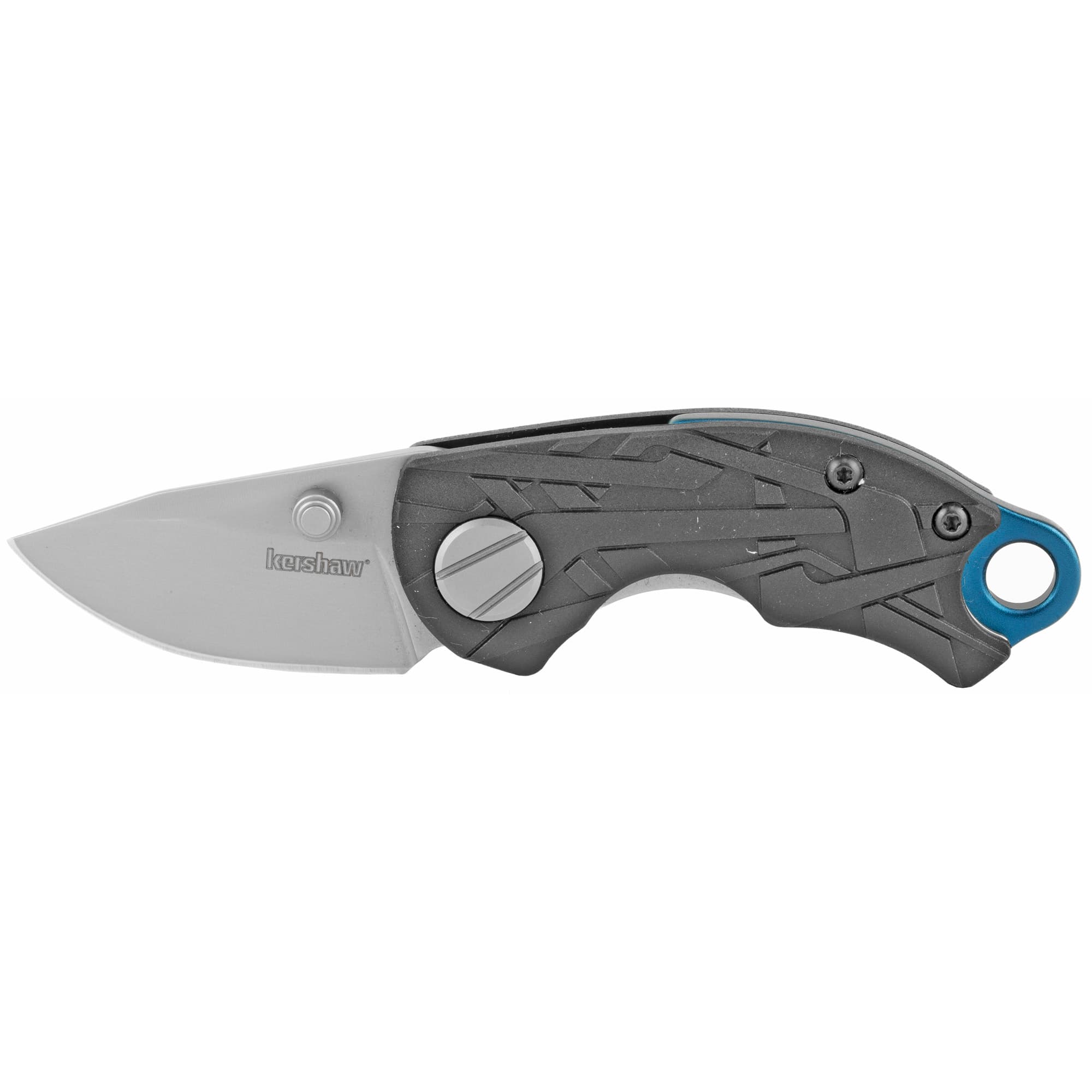 Kershaw Hub Aftereffect Folding Knife 1-7/10" Drop Point Blade Black