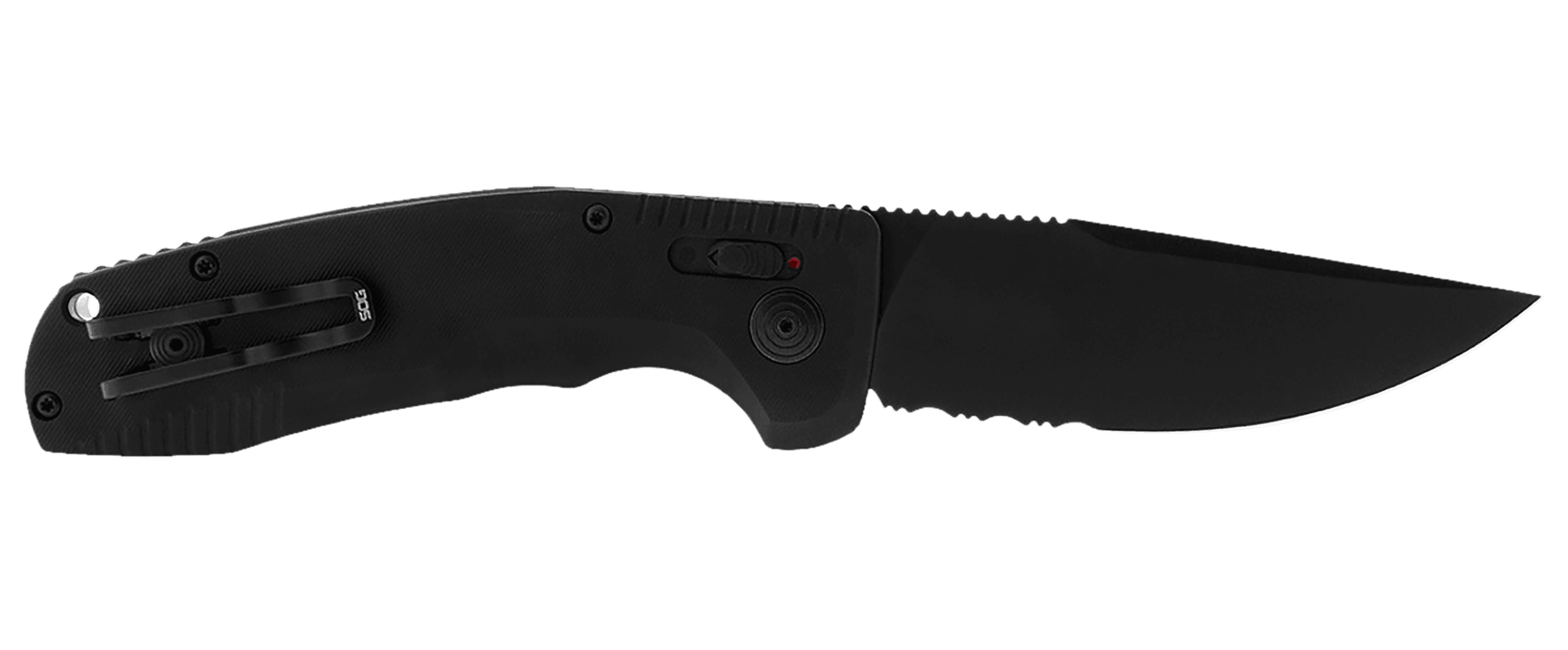 SOG-TAC AU – Black / Partially Serrated
