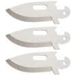 Cold Steel Click-N-Cut Replacement Blade 3/pk - 2-1/2" Drop Point