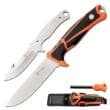 Master Cutlery Elk Ridge Trek Interchangeable Blade Set 4 1/2" Blades Orange and Black