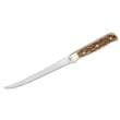 Schrade Uncle Henry Next Gen 167UH Stagalong Fixed Knife 7-1/2" Fillet Blade Brown