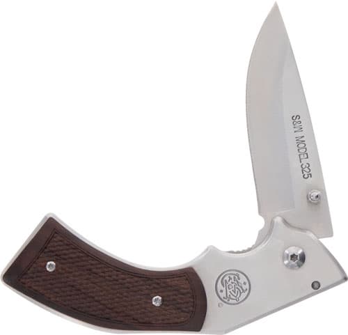 Smith & Wesson M325 Revolver Knife 3" Blade Brown
