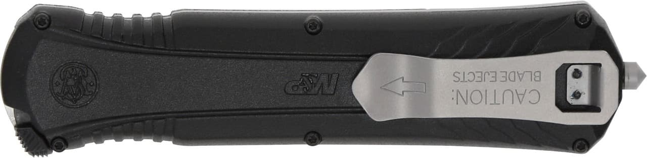 Smith & Wesson MPOTF10 OTF Assisted Knife 3 1/2" Spear Point Blade Black