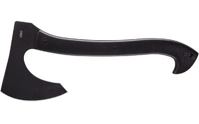 CRKT 2917 Skeggox  4.83" Plain Axe w/Beard, SK-5 Steel Blade, Black Contoured GRN Handle, 12.94" OAL