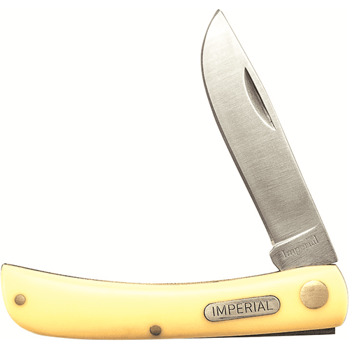 Imperial Folder Yellow Handle Single Blade